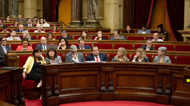 Un recurso de Vox, Ciudadanos y PP paraliza la aprobación de la ley del catalán