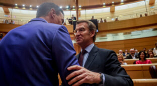 Feijóo ofrece un pacto para no depender de ERC y Bildu y Sánchez le acusa de «estorbar»