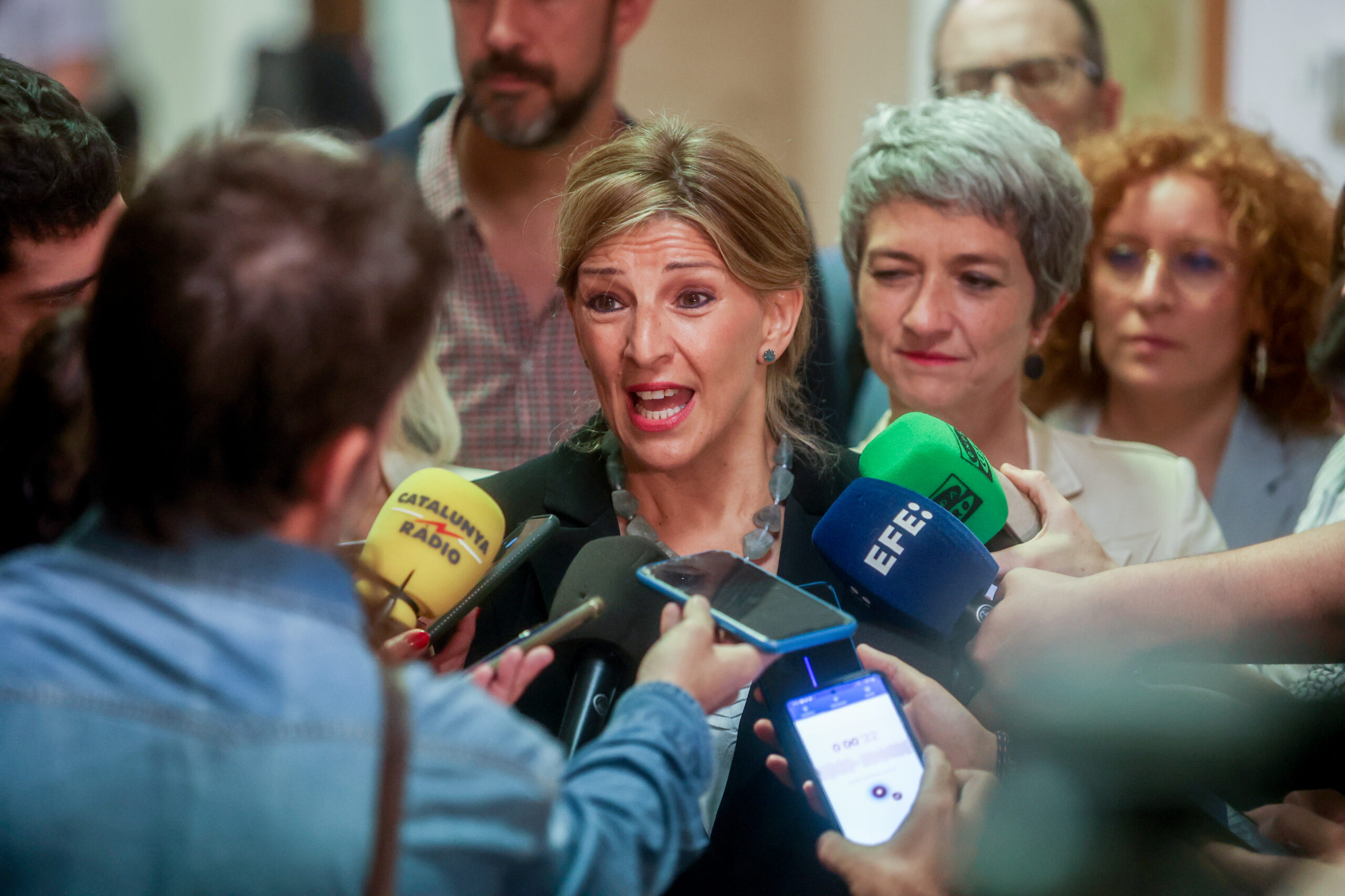 Yolanda Díaz critica que Feijóo «no está preparado para gobernar»