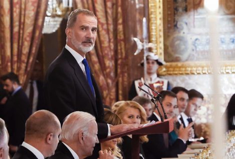 La cena de gala en el Palacio Real por la cumbre de la OTAN, en imágenes