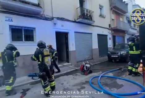 Mueren un hombre y una mujer en un incendio en su domicilio de Triana (Sevilla)