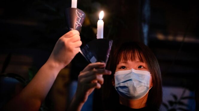 Hong Kong cancela por primera vez el homenaje a las víctimas de Tiananmen