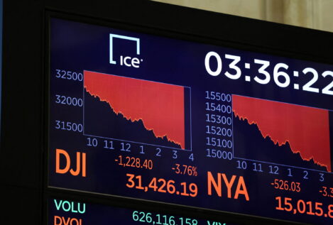 El S&P 500 cae un 3,87% y Wall Street entra en territorio de mercado bajista