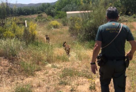 La Guardia Civil encuentra el cadáver de la mujer desaparecida en Jarque (Zaragoza)