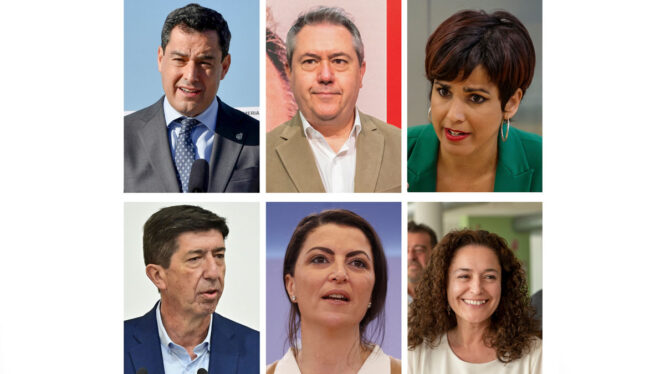Estos son los bienes de los candidatos a las elecciones de Andalucía
