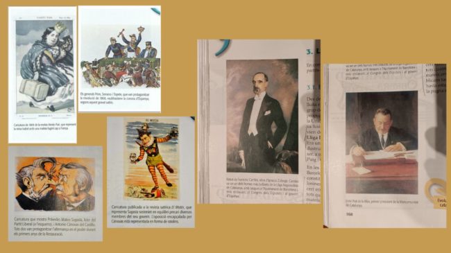 Así se burlan de la monarquía y de España los libros de Historia de los colegios de Cataluña