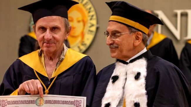 Michel Houellebecq, doctorado honoris causa por una universidad italiana: «Estaba feliz»