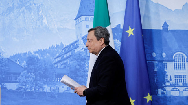 El Movimiento 5 estrellas lanza un ultimátum a Draghi para no dejar caer el Gobierno de Italia