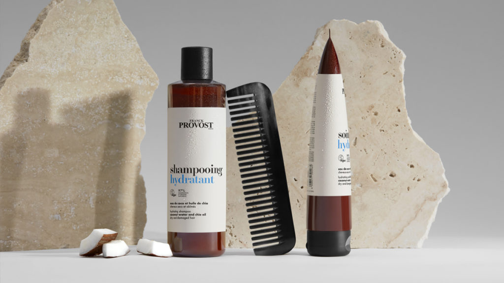 Products from the Franck Provost moisturizing range