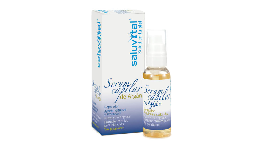 Saluvital Argan Oil Hair Serum.  (recommended price: €10.20)