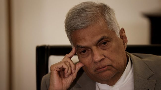 El Parlamento de Sri Lanka nombra a Ranil Wickremesinghe como nuevo presidente