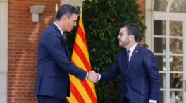 Sánchez y Aragonés acuerdan retomar la mesa de diálogo la última semana de julio en Madrid