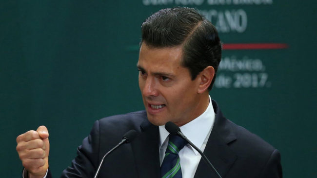 La Fiscalía de México investiga al expresidente  Peña Nieto por blanqueo y delitos electorales