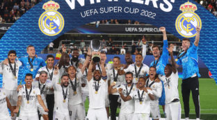 El Real Madrid alza su quinta Supercopa de Europa tras superar al Eintracht de Frankfurt
