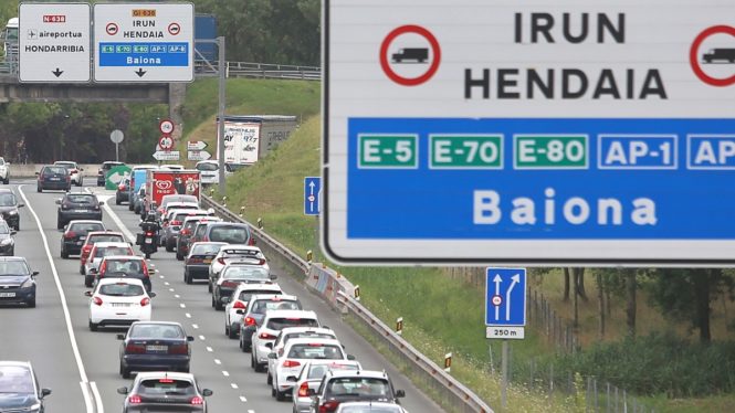 Francia Reabre La Frontera Con España En Irún Para La Circulación De Camiones 6976