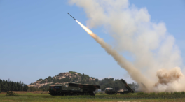 Taiwán inicia un simulacro de artillería mientras China continúa con sus maniobras