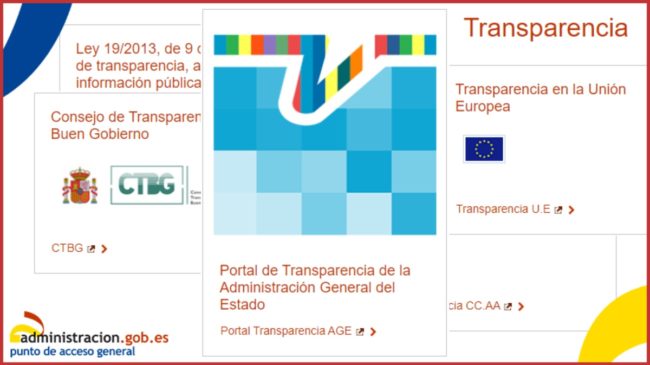Una «incidencia» en el Portal de Transparencia impide publicar contratos durante tres meses